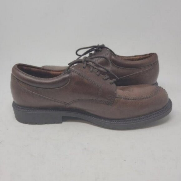 Frye | Mens Taylor Lace up Leather Oxford Shoes Brown main image 9